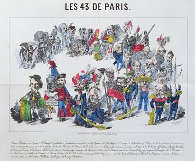 The Forty-Three Elected Representatives of France by French School